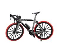 Modèle de vélo en - Petit modèle de vélo de montagne en | 1:8 vélos fondamentaux à collectionner | Ornement de bureau et cadeau pour les amateurs de cyclisme