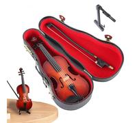 Modèle de violon - Instruments de musique, décorations de violon de bureau | Petits ornements de violon, décorations de violon de bureau jouant de la musique triste, miniatures élégantes en bois pour