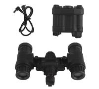 Modèle de Vision Nocturne sans Fonction, Lunettes binoculaires à Double Tube AN/PVS31, Accessoires factices, Casque Airsoft(BK)