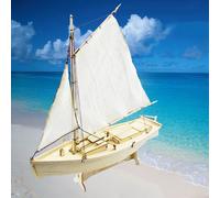 Modèle De Voilier En Bois Fait À La Main, Kits D'assemblage De Bateau Classique, Jouets Pour Enfants, Cadeau, Échelle 1:70