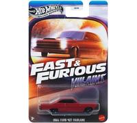 Modèle De Voiture 1966 Ford Fairlane 1:64 8Cm Hot Wheels FURIOUS FAST