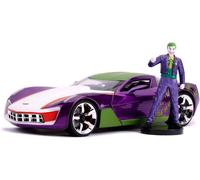 Modèle De Voiture 2009 CHEVY CORVETTE Figurine JOKER 1/24 DIE CAST JADA Toys