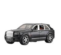 Modèle De Voiture À Échelle 1/20 1/24 Pour Rolls-royce Cullinan Voitures Luxe Modèle Voiture En Alliage Véhicule Moulé Sous Pression Avec Lumière Sonore Réplique Fidèle De Voiture(Cullinan Black Badge
