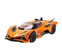 Modèle De Voiture À Échelle 1:24 Pour Apollo IE Apollo Project EVO Alliage Piste Voiture De Sport Moulé Sous Pression En Métal Véhicule De Course Modèle Réplique Fidèle De Voiture ( Color : Orange )