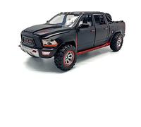 Modèle De Voiture À Échelle 1/32 pour Dodge Ram TRX Pick-up Modèle De Voiture Lumière Sonore Retirer Véhicules Moulés sous Pression Voiture Jouet en Métal Réplique Fidèle De Voiture (Color : Black)