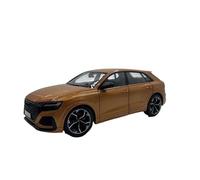 Modèle De Voiture Analogique en Alliage Moulé sous Pression pour Audi RsQ8 SUV 2018 Échelle 1:18 Affichage Statique