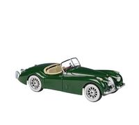 Modèle De Voiture Analogique en Métal Moulé sous Pression pour Jaguar XK120 Roadster 1951 1:24 Cadeau