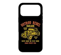Modèle de Voiture Ancienne Hotrod Rebel Automotive Nostalgia Coque pour iPhone 17 Pro Max