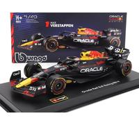 MODÈLE DE VOITURE BURAGO STATIQUE RED BULL F1 RB19 #1 VERSTAPPEN 2023 VITRINE...