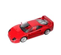 Modèle De Voiture Classique en Alliage Rouge Ferrari F40 1987 Échelle 1/12 Souvenir Berline Décoration Collection Miniature De Collection