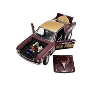 Modèle De Voiture Course Mustang A FX 1965 en Alliage Statique Échelle 1 18 Ornements Collection Loisirs Aobi