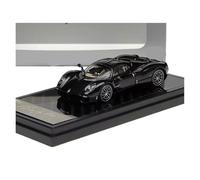 Modèle De Voiture De Collection en Alliage Tout Carbone Noir Pagani Utopia Échelle 1:64 Miniature De Collection