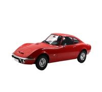 Modèle De Voiture De Course à Collectionner 1/12 pour Opel GT Concept Voiture de Sport en résine Rouge Voiture Classique Modèle de Voiture 1968 Décoration pour Chambre