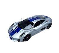 Modèle De Voiture De Course à Collectionner 1:18 pour 2013 Jaguar CX75 Modèle en Alliage Portes Complètes Véhicule Rare Limité Adapté À La Collection Décoration pour Chambre