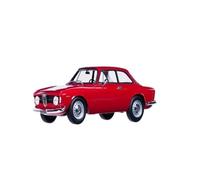 Modèle De Voiture De Course à Collectionner 1:18 pour Alfa Romeo Giulia1600 Sprint GT Rouge Modèle De Voiture Classique Véhicule en Résine Berline À Une Porte Décoration pour Chambre