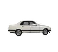 Modèle De Voiture De Course à Collectionner 1/18 pour BMW 730i E32 E38 Modèle De Voiture en Alliage À L'échelle Décoration Rare Anniversaire Surprise Jouet Voiture Décoration pour Chambre(White)