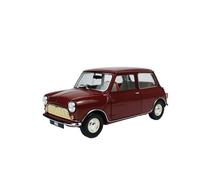 Modèle De Voiture De Course à Collectionner 1:18 pour BMW Morris Mini Minor Modèle De Voiture en Alliage Moulé sous Pression Tricolore Modèle Décoratif Décoration pour Chambre(Red)