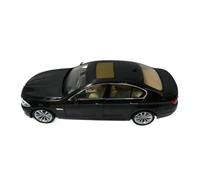 Modèle De Voiture De Course à Collectionner 1:18 pour BMW Série 5 535i F10 F18 2010-17 Modèle De Voiture en Alliage Épuisé Blanc Et Noir Disponible Décoration pour Chambre(Black)