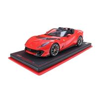 Modèle De Voiture De Course à Collectionner 1:18 pour Ferrari 812 Competizione Un Modèle en Alliage De Voiture De Sport Décapotable Véhicule De Mode De Course Rouge Décoration pour Chambre