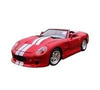 Modèle De Voiture De Course à Collectionner 1:18 pour Ford Shelby Rouge Décapotable Moulé sous Pression en Alliage Jouet Modèle Voiture Jeu Indépendant en Intérieur Décoration pour Chambre