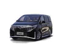 Modèle De Voiture De Course à Collectionner 1 18 pour GAC Trumpchi M8 Voiture d'affaires Simulation Alliage Voiture Modèle Collection Décoration Cadeau Décoration pour Chambre(Noir)