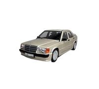 Modèle De Voiture De Course à Collectionner 1:18 pour Mercedes-Benz 190E 2.3-16 Evo Version Aileron Arrière Alliage Modèle Voiture Entièrement Ouvert Berline 1984 Décoration pour Chambre