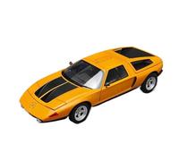 Modèle De Voiture De Course à Collectionner 1:18 pour Mercedes-Benz C111 Version Concept De Porte Papillon Modèle en Alliage Simulation Ornements Orange Décoration pour Chambre