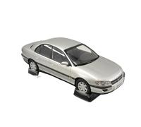 Modèle De Voiture De Course à Collectionner 1:18 pour Opel Omega B 1996 Alliage Argent Berline Modèle De Voiture Intérieur Réaliste Miniature Jouet D'intérieur Décoration pour Chambre