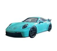 Modèle De Voiture De Course à Collectionner 1/18 pour Porsche 911 GT3 2021 Modèle Voiture Pistolet Modèle Réaliste À Grande Échelle Véhicule Alliage Préféré Décoration pour Chambre(Green A)
