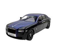 Modèle De Voiture De Course à Collectionner 1:18 pour Rolls-Royce Ghost Alliage Collection Véhicules Moulés sous Pression Idée Jouet pour Les Anniversaires Décoration pour Chambre(Blue)