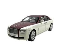 Modèle De Voiture De Course à Collectionner 1:18 pour Rolls-Royce Ghost Alliage Collection Véhicules Moulés sous Pression Idée Jouet pour Les Anniversaires Décoration pour Chambre(Red)