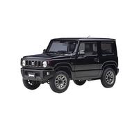 Modèle De Voiture De Course à Collectionner 1 18 pour Suzuki Jimny JB64 Jeep Ornements Modèle De Voiture Décoratifs en Alliage Réaliste Adaptés pour l'anniversaire Décoration pour Chambre(Black)