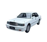 Modèle De Voiture De Course à Collectionner 1:18 pour Toyota Crown 155 Crown 10e Génération Adapté Au Modèle De Voiture en Alliage Blanc Décoration Rétro Décoration pour Chambre