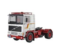 Modèle De Voiture De Course à Collectionner 1:18 pour Volvo F1220 Road Kings Tracteur Camion Lourd Tracteur Modèle Voiture en Alliage Véhicule De Transport Décoration pour Chambre