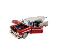 Modèle De Voiture De Course à Collectionner 1:24 pour Chevrolet Bel Air 1956 Véhicule Classique en Alliage Moulé sous Pression Jouet Rétro Présentoir Ornements Décoration pour Chambre