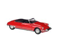 Modèle De Voiture De Course à Collectionner 1 24 pour Citroën DS19 Classique Rouge Décapotable Voiture De Sport Alliage Voiture Modèle Cadeau De Collection Décoration pour Chambre