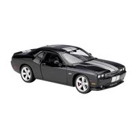 Modèle De Voiture De Course à Collectionner 1/24 Pour Dodge Challenger SRT Viper Ram Muscle Car Modèle De Voiture En Alliage Pour Collection De Petit Ami Décoration Pour Chambre(Black A Matte version)