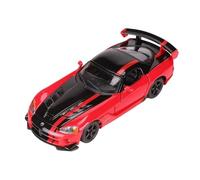 Modèle De Voiture De Course à Collectionner 1:24 pour Dodge Viper SRT Viper Rouge Et Noir Alliage Modèle De Voiture Supercar Jouet Voitures Idées Décoration Décoration pour Chambre