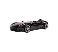 Modèle De Voiture De Course à Collectionner 1:24 pour Ferrari Monza SP1 Supercar en Alliage Noir Modèle De Voiture Collection Série Décoration Rare Décoration pour Chambre