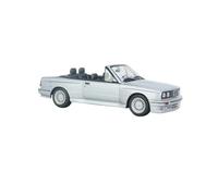 Modèle De Voiture De Course à Collectionner 1:43 pour BMW M3 E300 Deux Couleurs Assorties Alliage Échelle Ornements Modèle De Voiture Amateur Collectionnable Décoration pour Chambre(Silver)