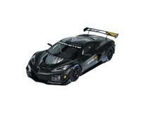 Modèle De Voiture De Course à Collectionner 1:43 pour Chevrolet Corvette Z06 GT3.R 2023 Noir Supercar Alliage Modèle De Voiture Décoration Intérieure Décoration pour Chambre