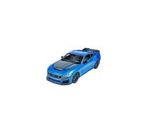 Modèle De Voiture De Course à Collectionner 1:43 pour Ford Mustang Dark Horse 2024 Modèle Voiture Décoration Alliage Bleu Que Les Fans Voitures Adorent Collection Décoration pour Chambre