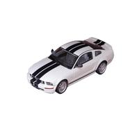 Modèle De Voiture De Course à Collectionner 1:43 pour Ford Mustang GT 2005 Voiture De Sport De Performance en Alliage Blanc Modèle De Jouet Moulé sous Pression Décoration pour Chambre