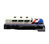 Modèle De Voiture De Course à Collectionner 1/43 pour Greyhound Scenicruiser 1965 Bus Modèle ABS Coque Moulée sous Pression Jouet Voiture Modèle D'affichage Décoration pour Chambre