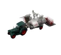 Modèle De Voiture De Course à Collectionner 1/43 pour Hanomag R40 Mit Claas Alliage Voiture Rétro Ornements Modèle Vert Avant Camion Modèle Décoration pour Chambre