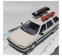 Modèle De Voiture De Course à Collectionner 1:43 pour Le Modèle en Alliage du Break Renault R21 Nevada avec Galerie De Toit (Version De Scène Rare) Décoration pour Chambre