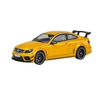 Modèle De Voiture De Course à Collectionner 1:43 pour Mercedes-Benz C63AMG 2020 Collection Modèles De Voitures en Alliage Ornements Affichage Modèles en Métal Décoration pour Chambre(Yellow)