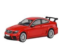 Modèle De Voiture De Course à Collectionner 1:43 pour Mercedes-Benz C63AMG 2020 Collection Modèles De Voitures en Alliage Ornements Affichage Modèles en Métal Décoration pour Chambre(Red)