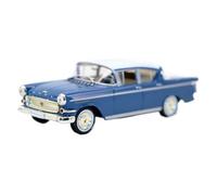 Modèle De Voiture De Course à Collectionner 1:43 pour Opel Kapitan PI Rétro Classique Voiture Blanc Top Alliage Statique Ornements Modèle Voiture Voiture Décorative Décoration pour Chambre