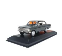 Modèle De Voiture De Course à Collectionner 1:43 pour Opel Rekord A 1962 Véhicule en Alliage Entièrement Fermé Gris Ornements d'art en Métal À Petite Échelle Décoration pour Chambre